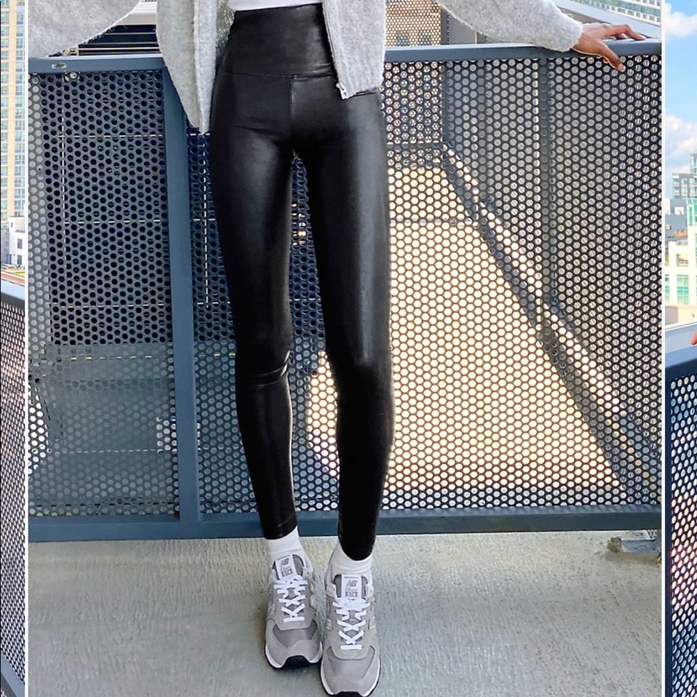 Wilfred free leather leggings